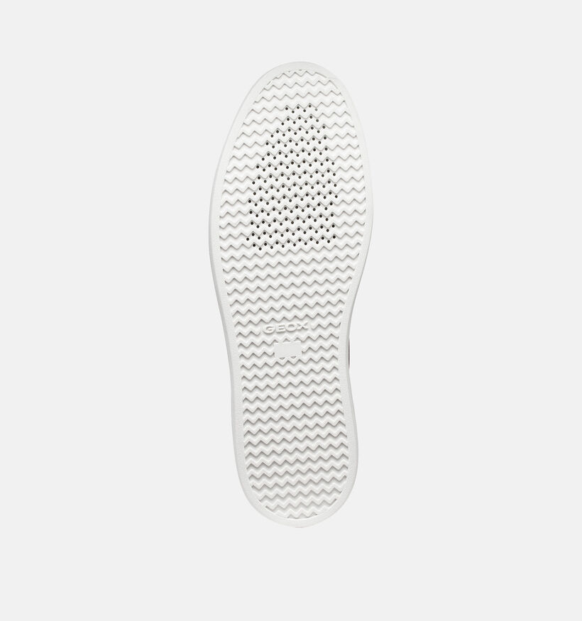 Geox Serifos Donkerblauwe Rits-Veterschoenen voor heren (368023) - geschikt voor steunzolen