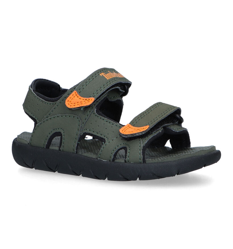 Timberland Perkins Sandales en Noir pour garçons (320947)