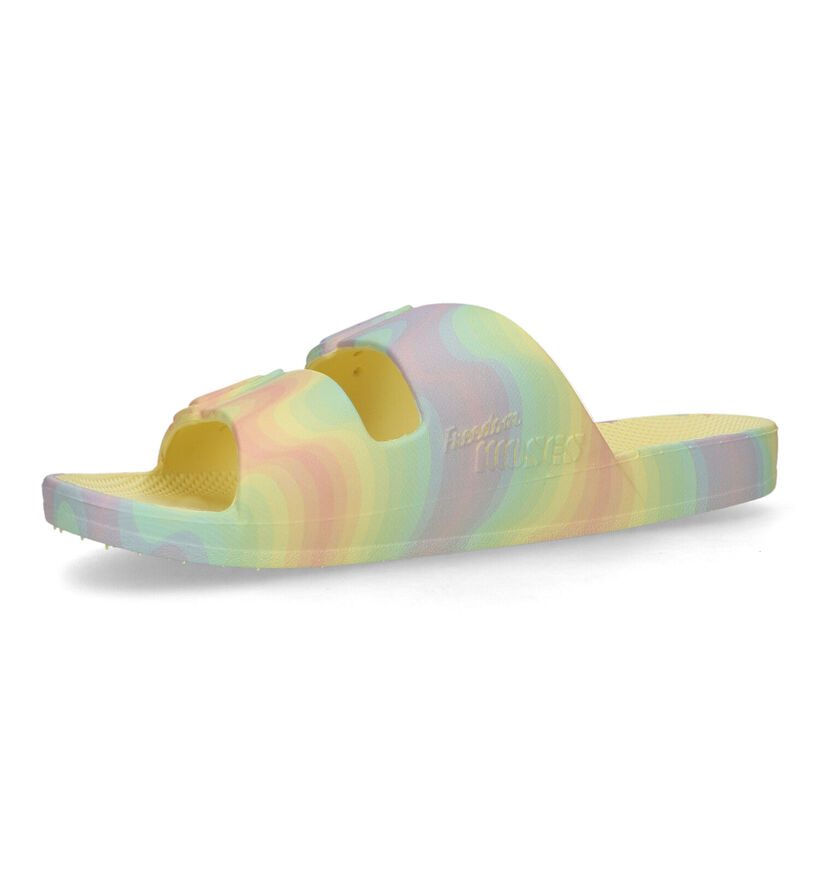 Freedom Moses Swell Gele Slippers voor dames (323023)