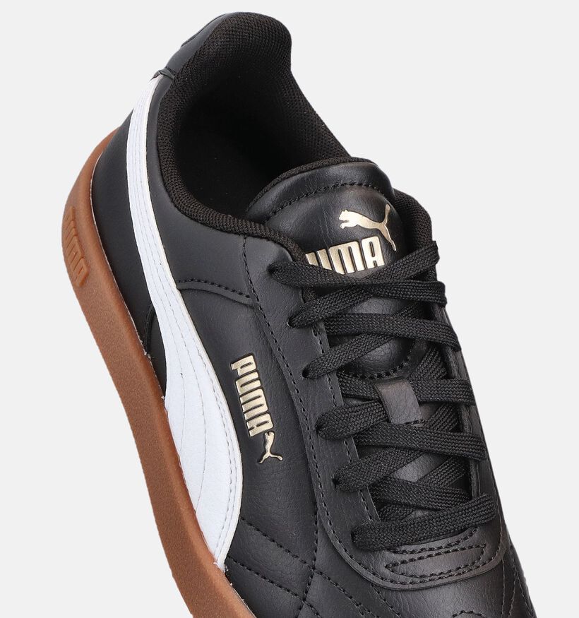 Puma Club II Indoor Baskets basses en Noir pour filles, gar&ccedil;ons (366646) - pour semelles orthop&eacute;diques