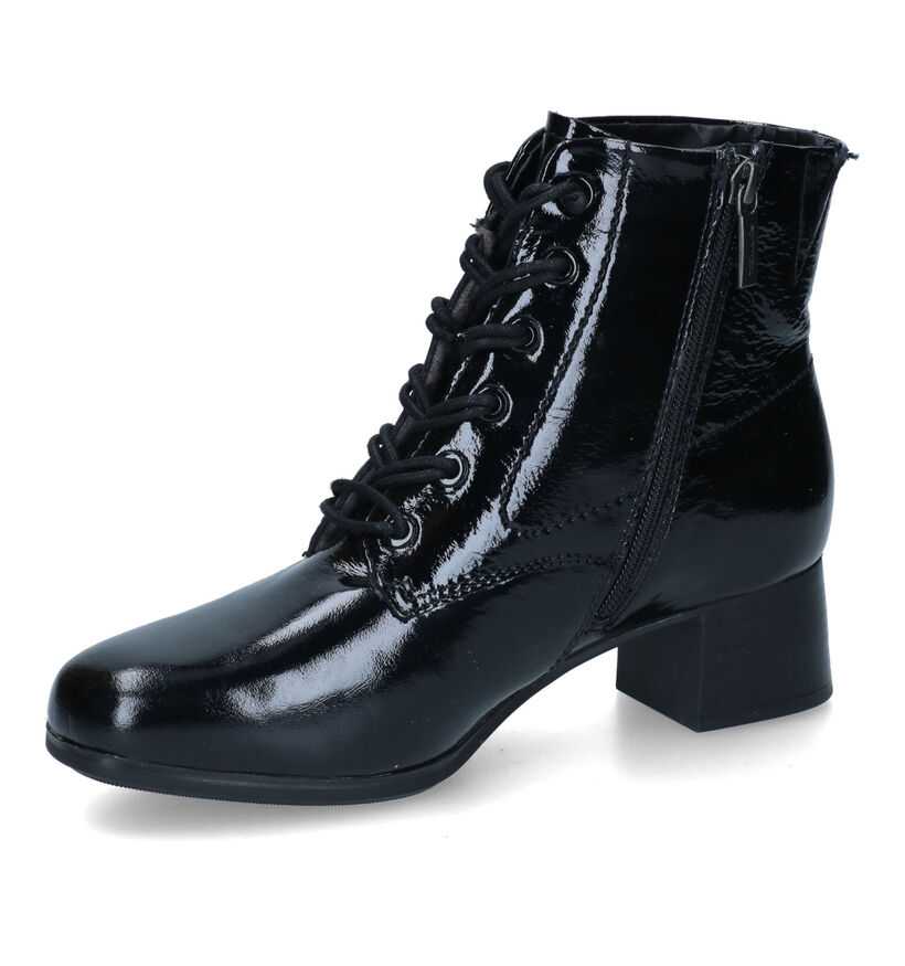 Tamaris Comfort Bottines à lacets en Noir en cuir (317969)