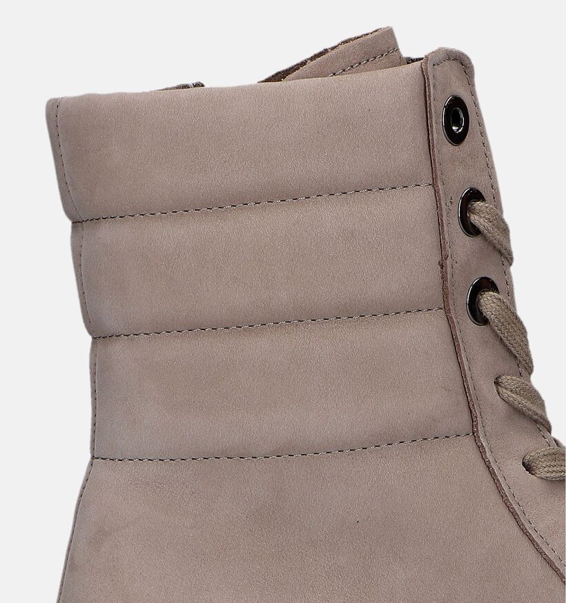 Gabor OptiFit Beige Bottines voor dames (331202) - geschikt voor steunzolen