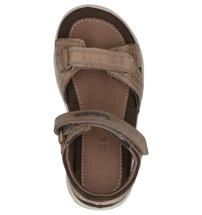 Timberland Oak Bluff Bruine Sandalen in leer (267270)