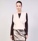 Orfeo Pilla Gilet en Beige pour femmes (365794)