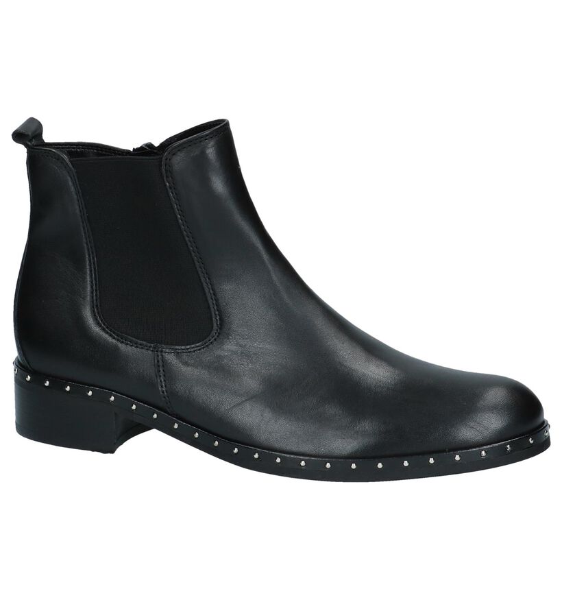 Gabor Bottillons en Noir en cuir (231212)