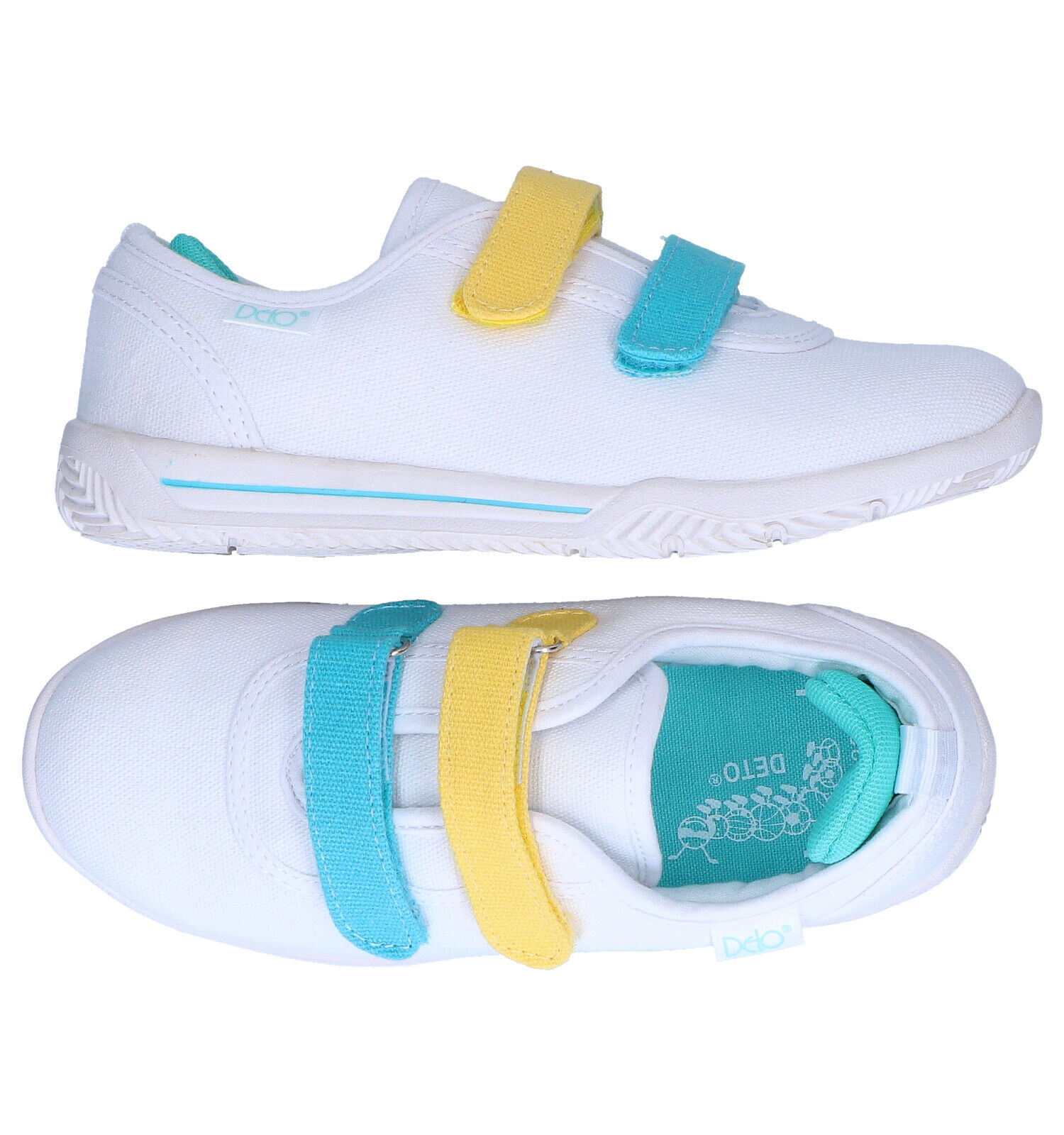 Deto Witte Sportschoenen Meisjes Sportschoenen Online op TORFS.BE