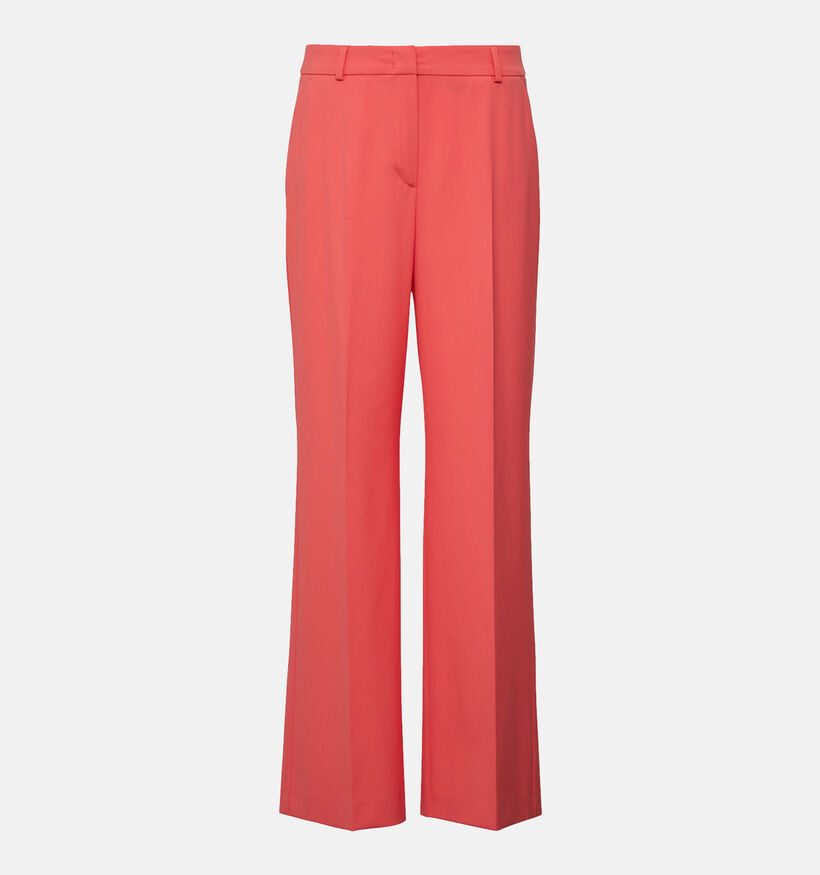 comma Roze Geklede broek voor dames (356965)