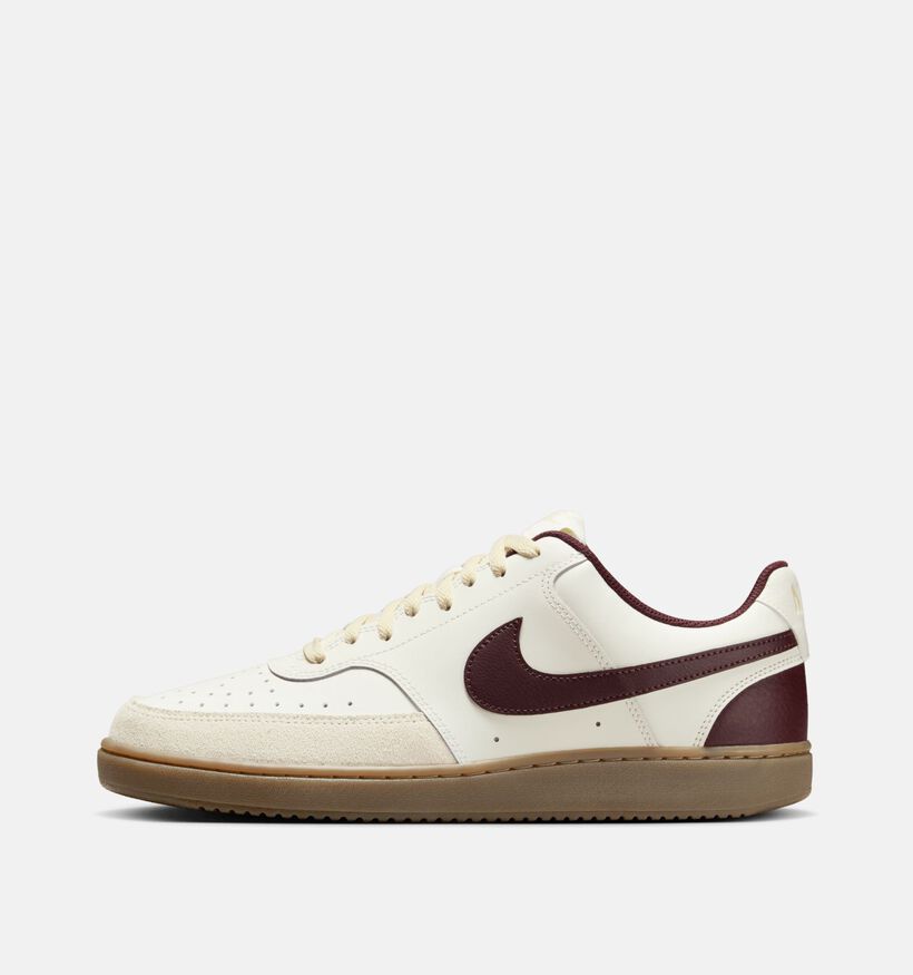 Nike Court Vision Baskets en Beige pour hommes (355901)