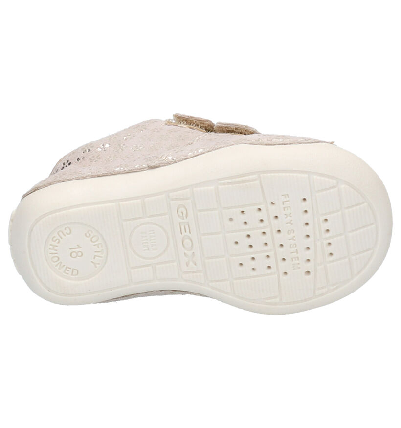 Geox Beige Velcroschoenen in daim (265753)