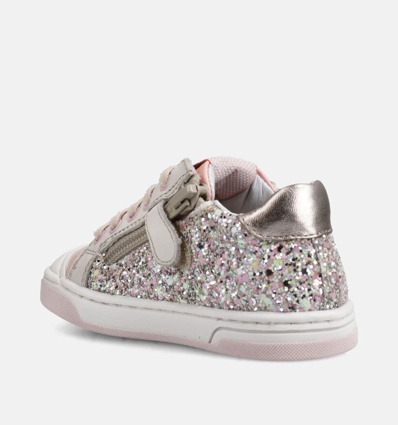 FR by Romagnoli Baskets pour b&eacute;b&eacute; en Rose pour filles (372135) - pour semelles orthop&eacute;diques