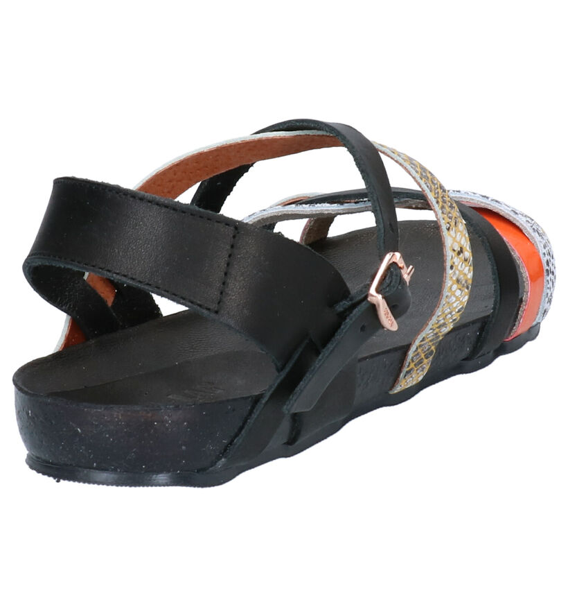 Red Rag Zwarte Sandalen in leer (275495)