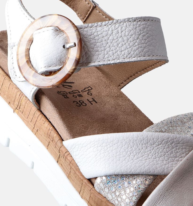 Solemade Sami Sandales pour semelles orthopédiques en Blanc pour femmes (355742) - pour semelles orthopédiques