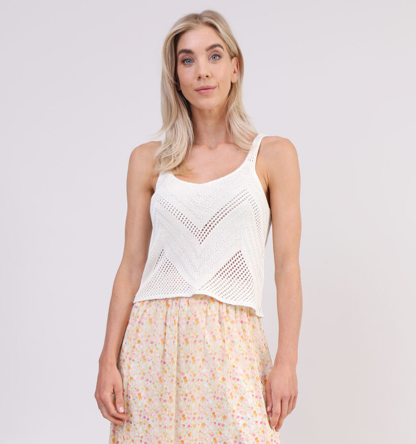 JDY Sun Beige Crochet Topje (327102)