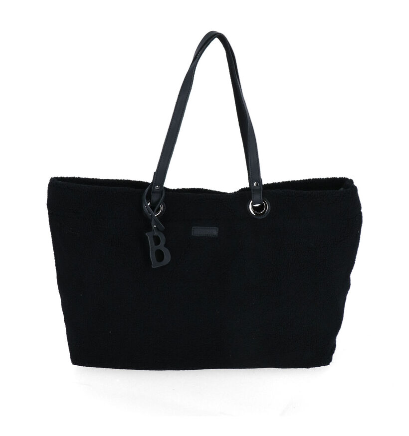 Bulaggi Teddy Zwarte Shopper Tas in faux fur (299973)