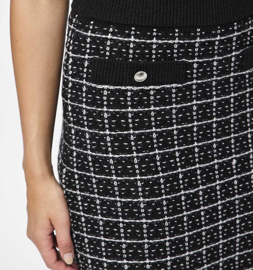 Pieces Nilja Zwarte Korte rok voor dames (346558)
