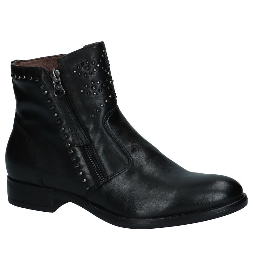 Zwarte Stoere Boots NeroGiardini met Studs in leer (226515)