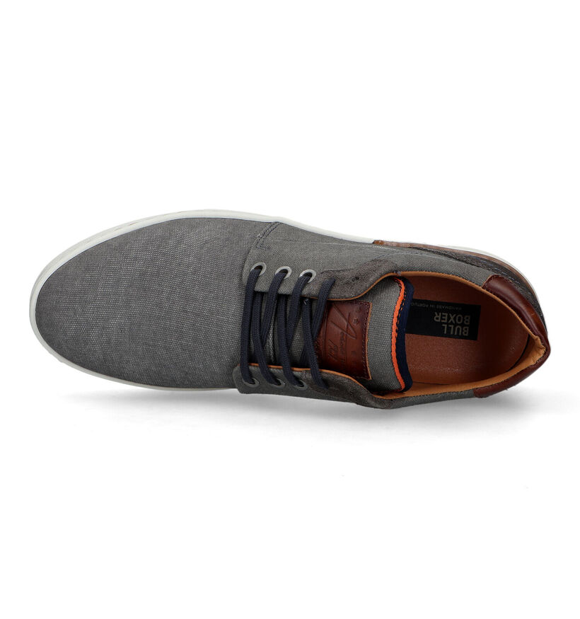 Bullboxer Zwarte Veterschoenen voor heren (346828) - geschikt voor steunzolen