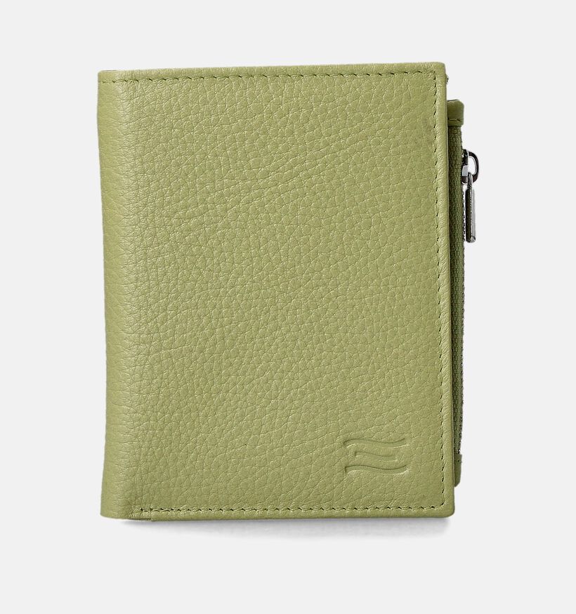 Crinkles Portefeuille en Vert pour femmes (358121)
