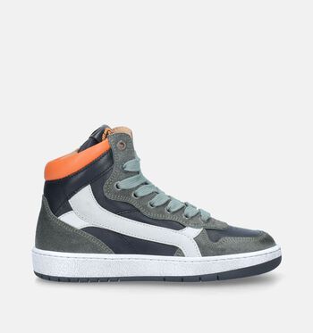 STONES and BONES Hoge schoenen Wit/Groen