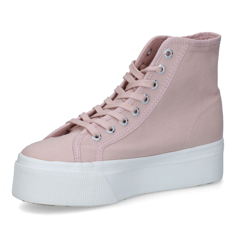 Superga Hi Top Roze Sneakers voor dames (305720)