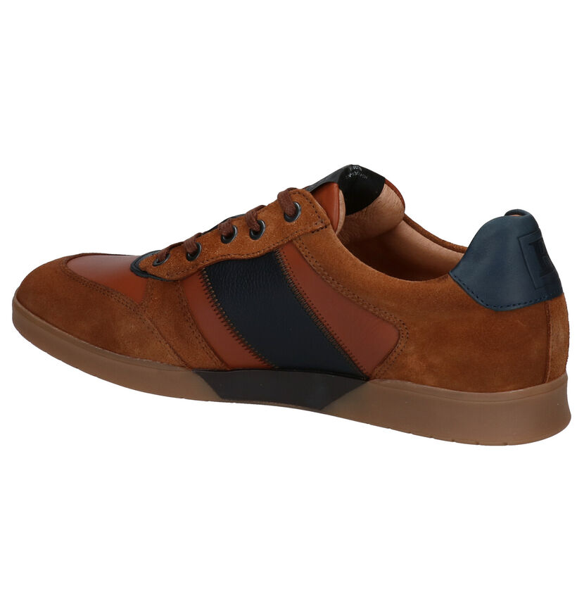 Borgo Sport Montreal Chaussures à lacets en Cognac pour hommes (281389) - pour semelles orthopédiques