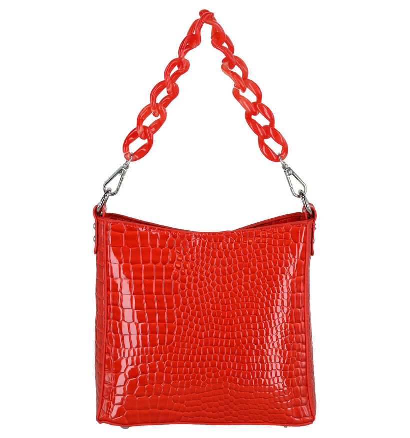 Hvisk Amble Croco Small Roze Schoudertas voor dames (293322)