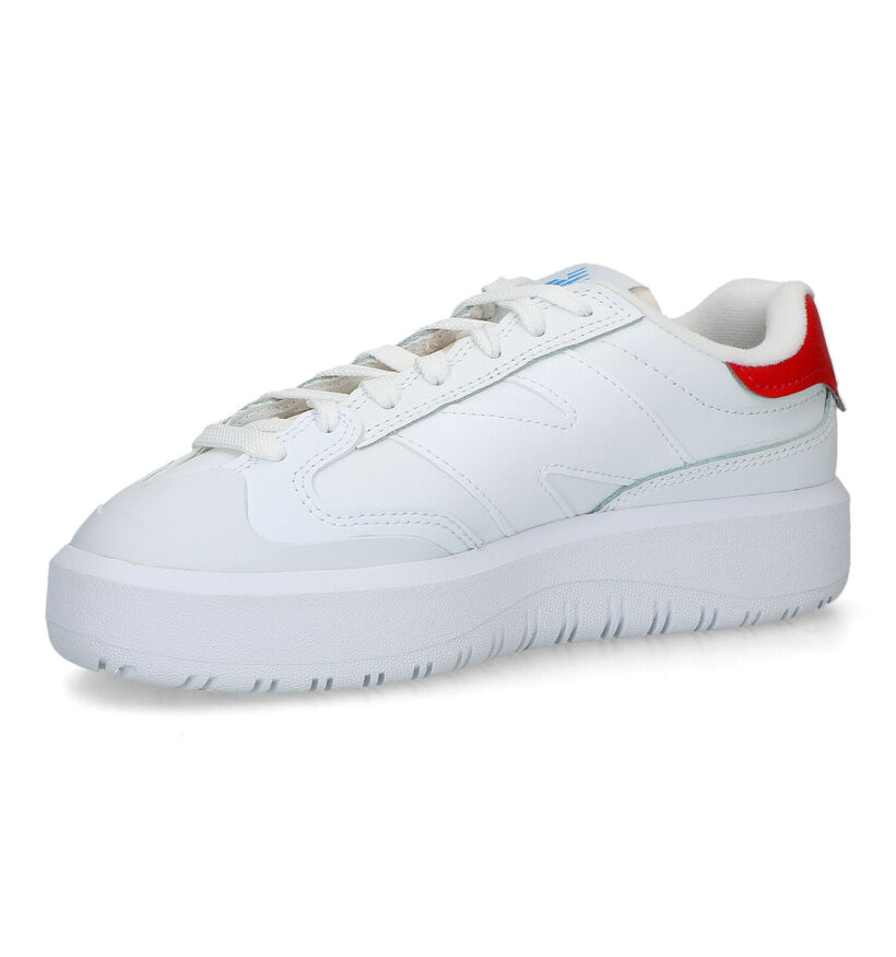 New Balance CT 302 Baskets en Blanc pour femmes (327402) - pour semelles orthopédiques