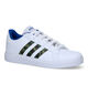 adidas Grand Court 2.0 Zwarte Sneakers in kunstleer (324110)