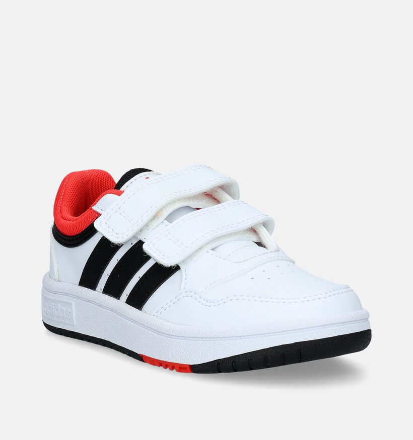 adidas Hoops 3.0 CF Baskets en Blanc pour filles, garçons (334830)