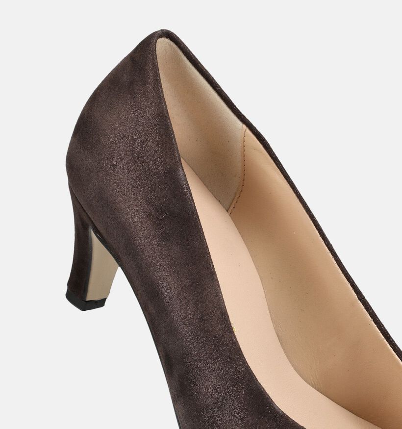 Gabor Donkerbruine Pump voor dames (377279)
