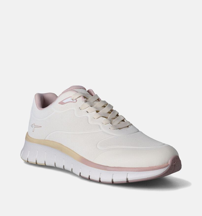 Tamaris Baskets casual en Écru pour femmes (351595) - pour semelles orthopédiques