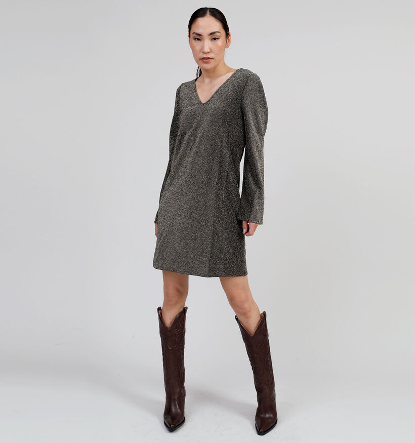 Vero Moda Roxanne Zwarte Feest jurk voor dames (349065)