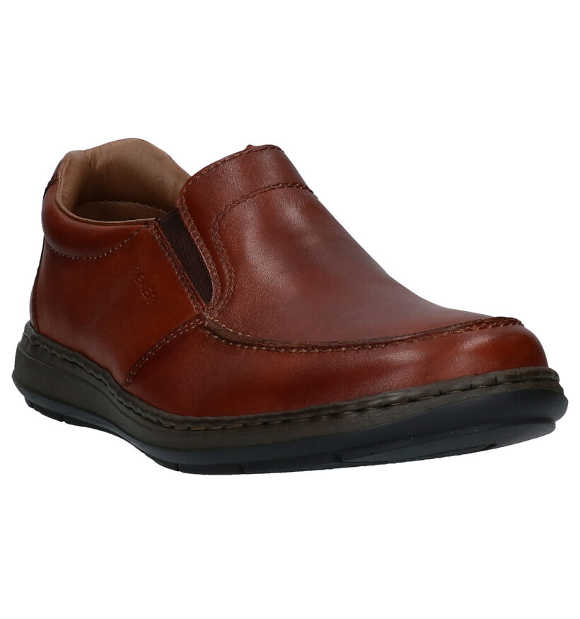 Rieker Chaussures sans lacets en Cognac en cuir (298467)