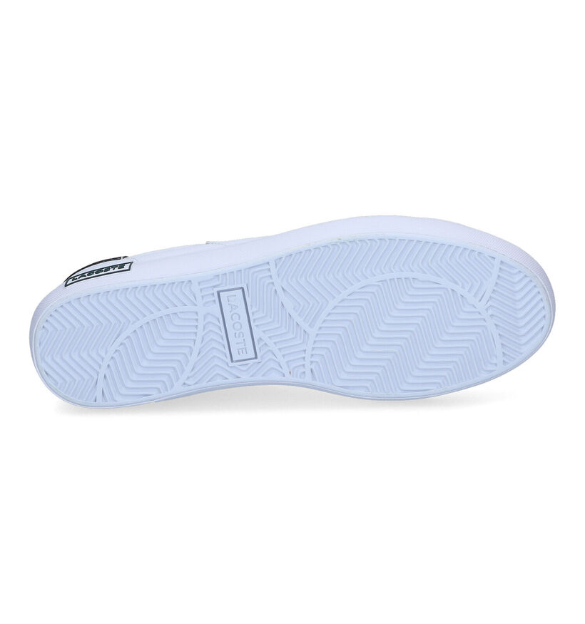Lacoste Powercourt Witte Sneakers in leer (305636)