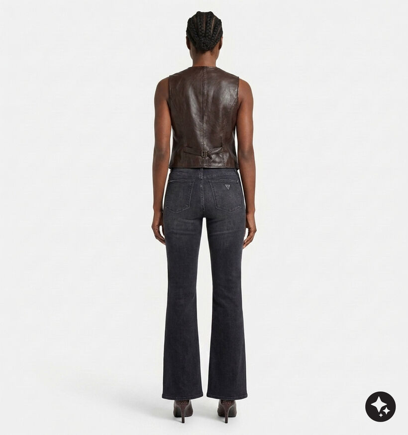 Guess Donkerblauwe Flared Jeansbroek voor dames (381008)