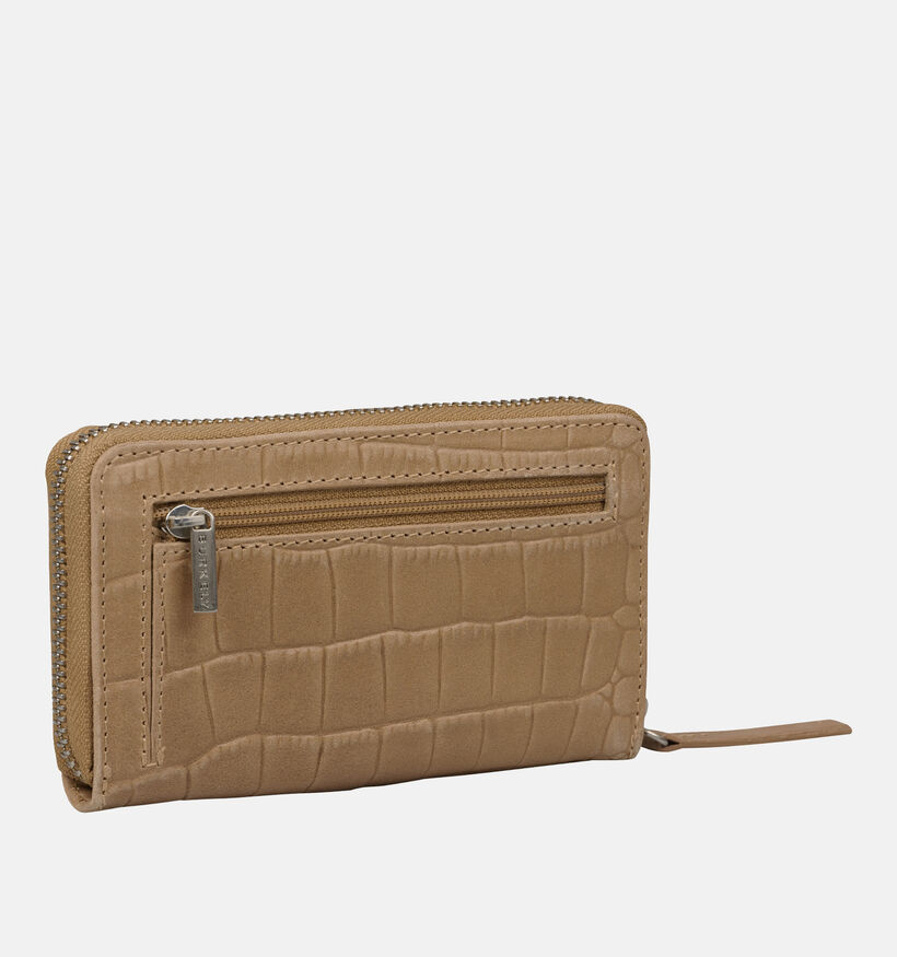 Burkely Porte-monnaie zippé en Beige pour femmes (337834)