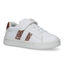 Geox Djrock Witte Sneakers voor meisjes (320650) - geschikt voor steunzolen