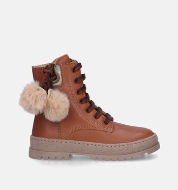 STONES and BONES Boots Cognac