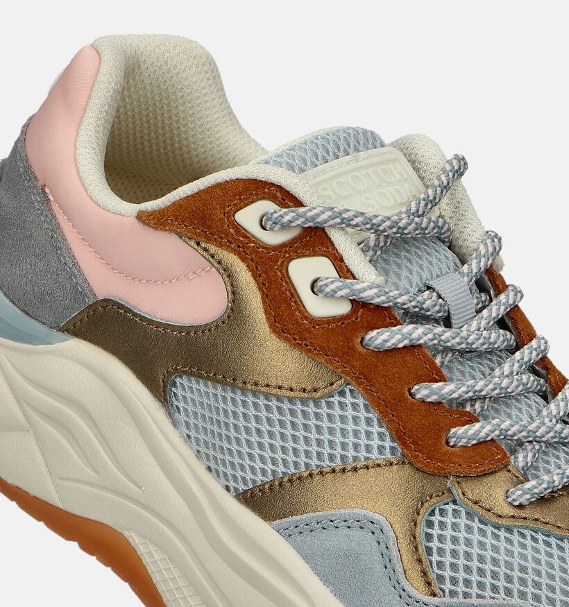 Scotch & Soda Celest Baskets en Gris pour femmes (345487) - pour semelles orthopédiques