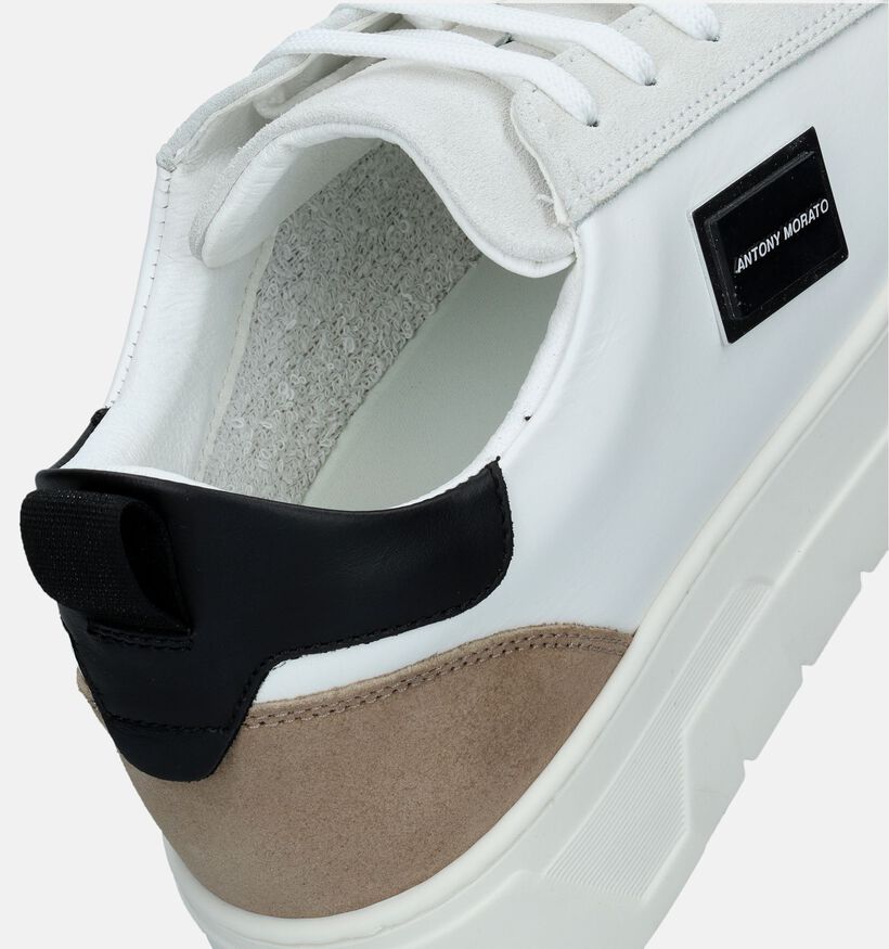 Antony Morato Chaussures à lacets en Blanc pour hommes (338454) - pour semelles orthopédiques