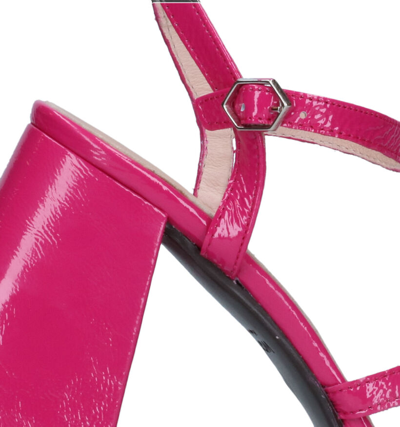 Wonders Sandales à talons en Rose fuchsia pour femmes (325421)