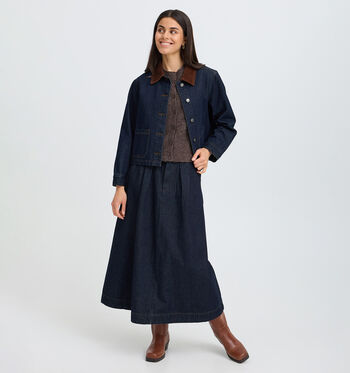 Fransa Rokken Blauw