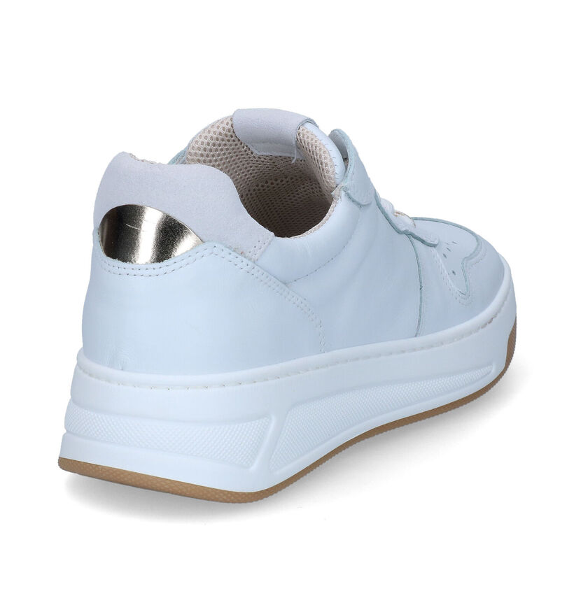 NeroGiardini Witte Sneakers voor dames (307450) - geschikt voor steunzolen