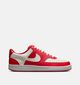 Nike Court Vision Low Next Nature Baskets en Rouge pour femmes (350451)