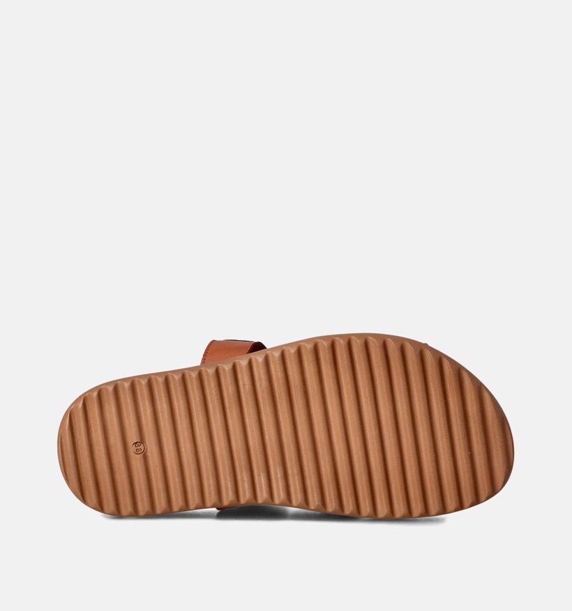 Laurent David Cognac Slippers voor dames (357848)