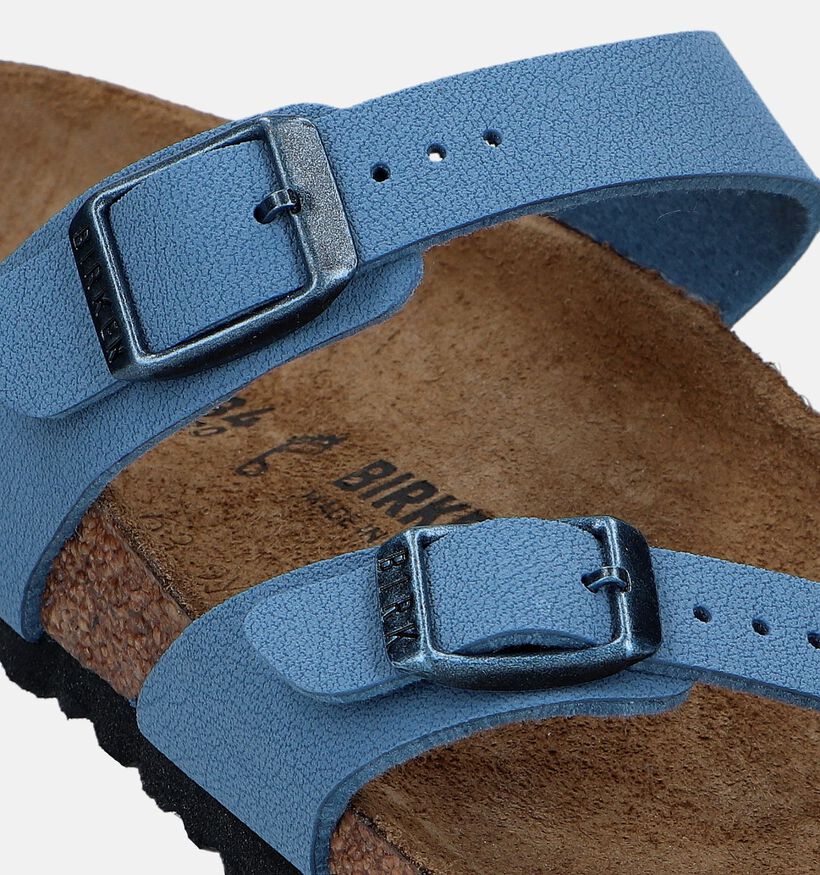 Birkenstock Mayari Blauwe Teenslippers voor jongens, meisjes (338084)