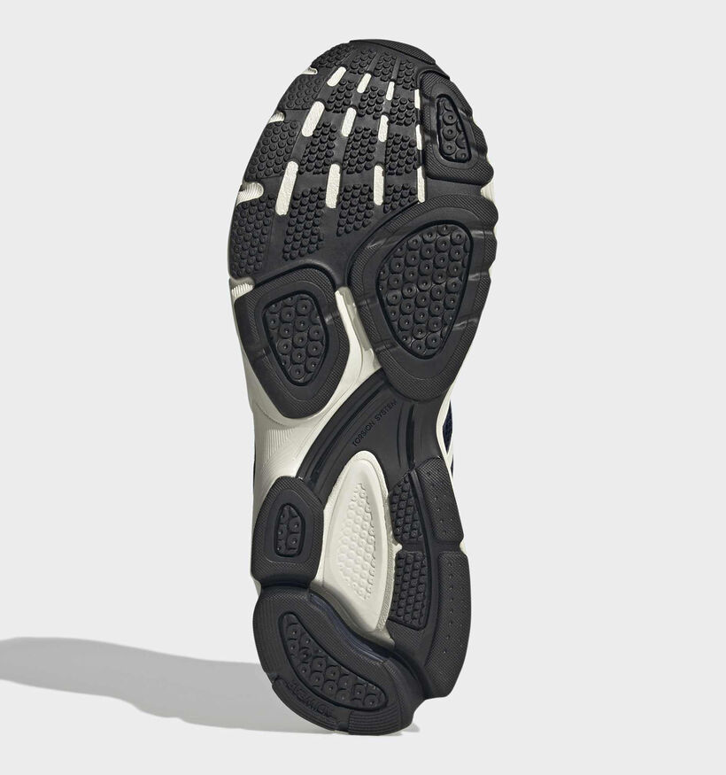 adidas Spiritain 2000 Baskets basses en Bleu fonc&eacute; pour hommes (375299) - pour semelles orthop&eacute;diques