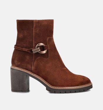 Bottines marron