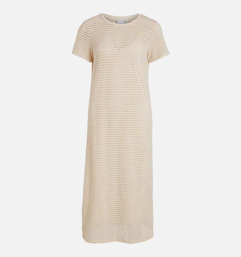 Vila Adella Robe maxi en Beige (330196)