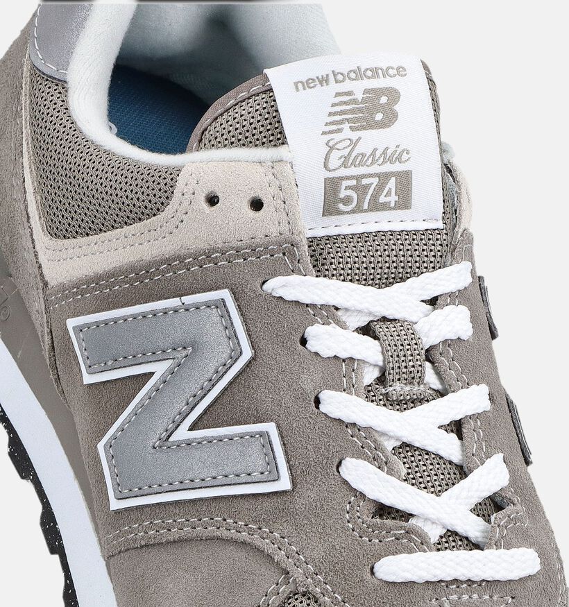 New Balance ML 574 Grijze Sneakers voor heren (375104) - geschikt voor steunzolen